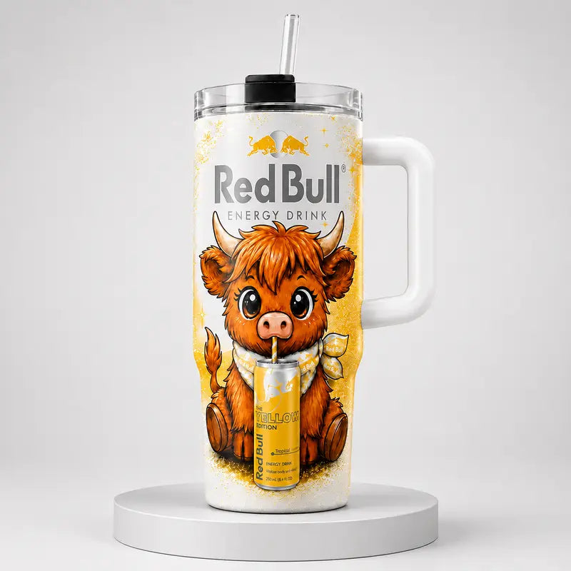 Insulated Stainless Steel Tumbler with Straw – Double-Wall Travel Cup with Spill-Resistant Lid & Comfortable Handle – Trendy Drinkware for Home, Office, Gym & Travel